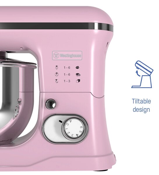Westinghouse Retro Pink samostojeći mikser