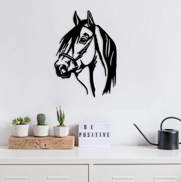 Zidna dekoracija 55x40 cm konj