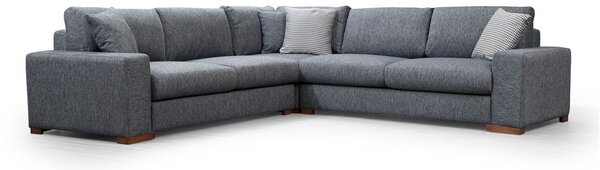 Atelier Del Sofa Kutna garnitura LOOP 7, antracit, Loop 7