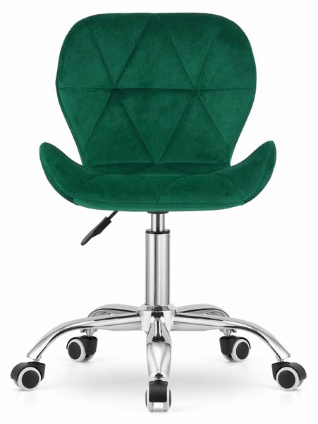Zelena uredska stolica AVOLA VELVET