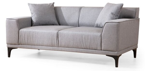 Atelier Del Sofa Dvosjed, Svijetlo siva, Petra 2 - Light Grey