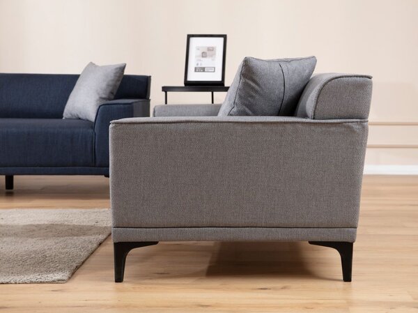 Atelier Del Sofa Dvosjed, Svijetlo siva, Petra 2 - Light Grey