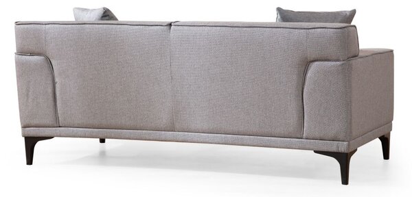 Atelier Del Sofa Dvosjed, Svijetlo siva, Petra 2 - Light Grey