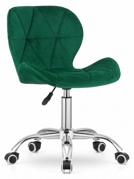 Zelena uredska stolica AVOLA VELVET