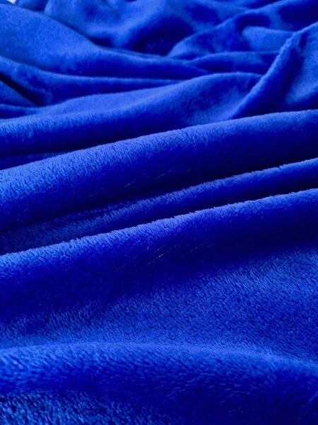 Mikroflis deka SOFT, kraljevsko plava Dimenzije: 200 x 220 cm