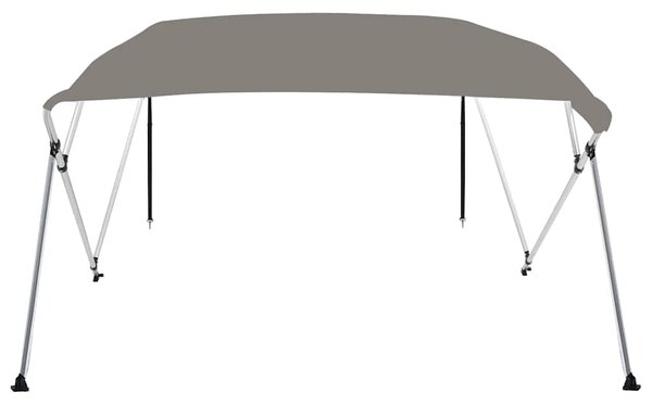 Tenda bimini s 4 luka siva 243x210x137 cm - Siva / 243 x 210 x 137 cm