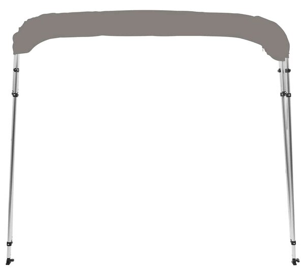 Tenda bimini s 4 luka siva 243x210x137 cm - Siva / 243 x 210 x 137 cm