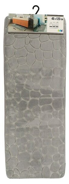 Kupaonski tepih Tendance Pebble (D x Š: 45 x 120 cm, Svijetlo siva)