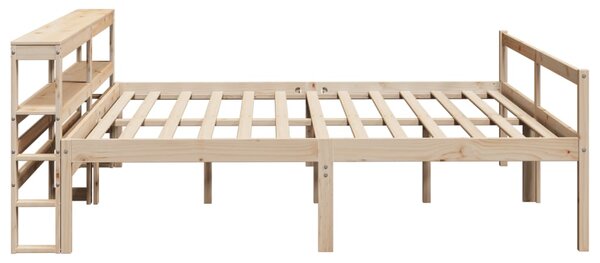 Krevet za starije s uzglavljem 200x200 cm od borovine - Smeđa / 200 x 200 cm