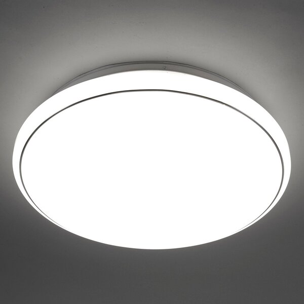 JUST LIGHT. GmbH Jupiter LED stropna svjetiljka zvjezdano nebo izgled 60 cm, prigušiva, Bijela, Dnevni boravak/blagovaonica, Plastika
