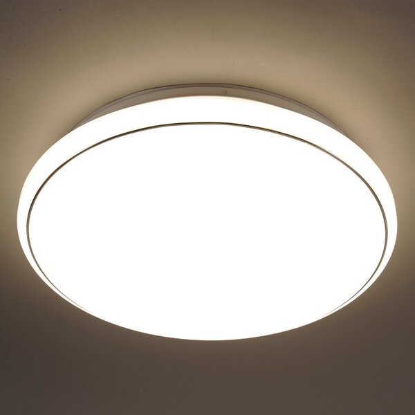 JUST LIGHT. GmbH Jupiter LED stropna svjetiljka zvjezdano nebo izgled 60 cm, prigušiva, Bijela, Dnevni boravak/blagovaonica, Plastika