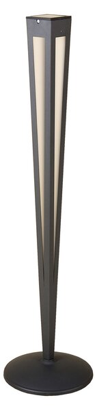 Tinka LED solarna svjetiljka sa senzorom, 120 cm, siva