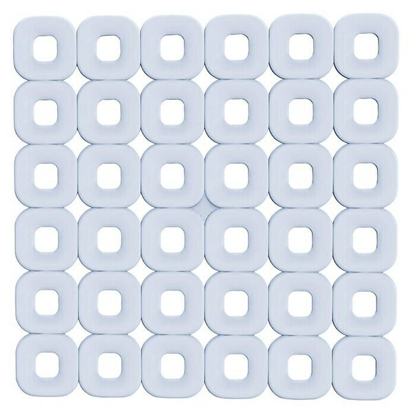 Diaqua Protuklizna podloga Paco (53 x 53 cm, PVC, Prozirno)