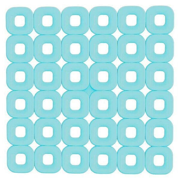 Diaqua Protuklizna podloga Paco Aqua (53 x 53 cm, PVC, Aqua)