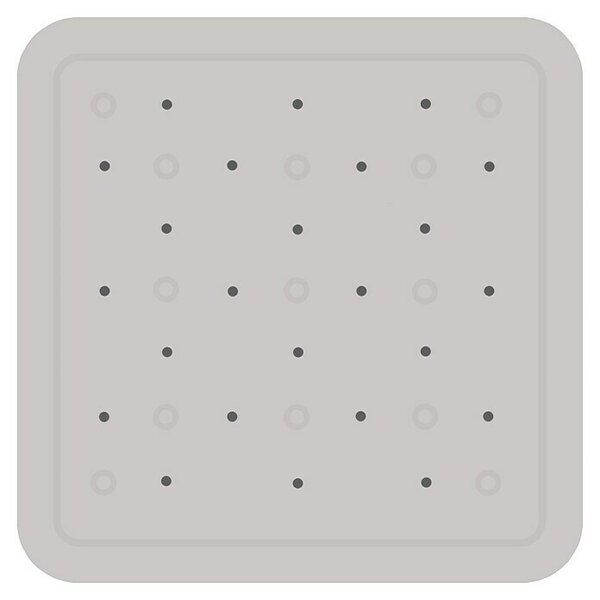 Diaqua Protuklizna podloga (54,5 x 54,5 cm, PVC, Sive boje)