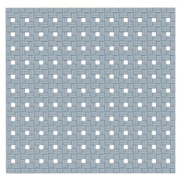 Diaqua Protuklizna podloga Basky (54 x 52 cm, PVC, Srebrne boje)