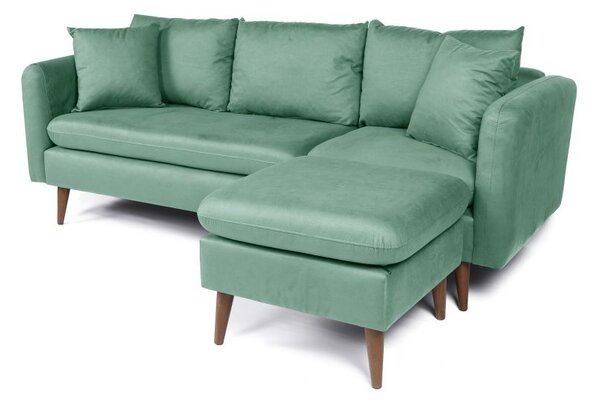 Atelier Del Sofa Kutna garnitura, Sofia Corner Right - Sea Green