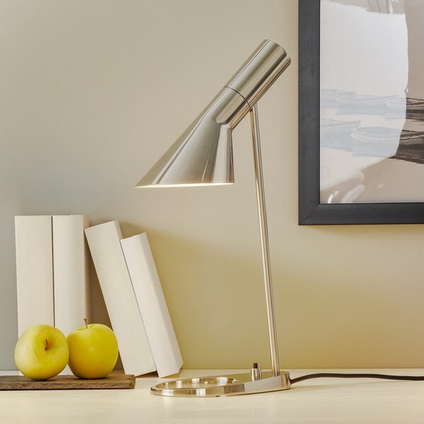 Stolne Lampa Louis Poulsen, AJ Mini, Metalik, Dnevna soba, Metal, Dizajn