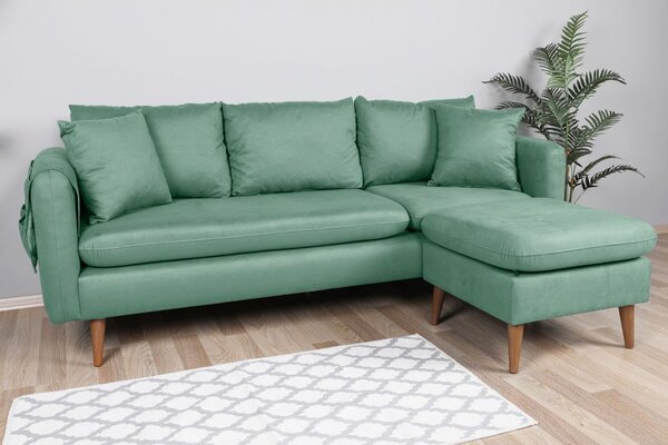 Atelier Del Sofa Kutna garnitura, Sofia Corner Right - Sea Green