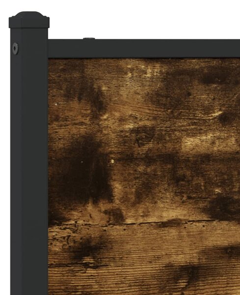 Metalni okvir kreveta bez madraca boja hrasta 120x200 cm - Smeđa / 120 x 200 cm