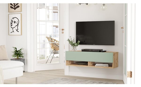 Zondo.hr TV stolić/ormarić France 13 (atlantski bor + zelena) . Akcija -30%. 1102141