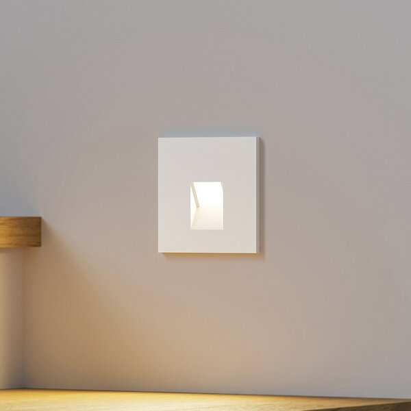 Arcchio LED ugradna svjetiljka Vexi, 7,5 cm x cm, bijela, CCT, prigušiva, Bijela, Dnevni boravak/blagovaonica, Aluminij, Četvrtasta ugradna svjetla