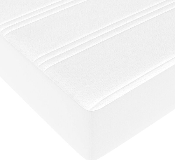 Okvir kreveta s madracem Ostalo 2 pcs Bijelo PVC - Bijela / 80 x 200 cm