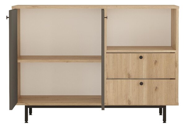 Komoda Rebutia 2 (hrast + antracit)