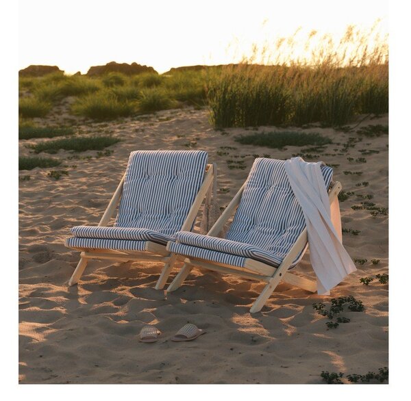 Sklopivi naslonjač Karup Design Boogie Raw/Wheat Beige