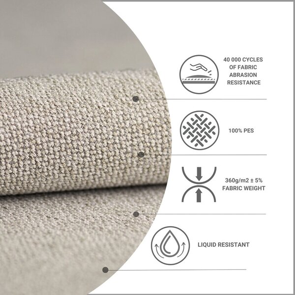 Bež boxspring krevet s prostorom za pohranu 180x200 cm Novento – Maison de Rêve
