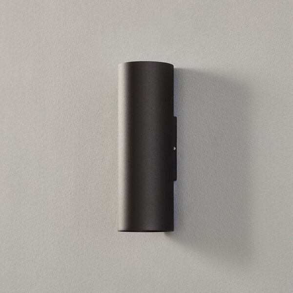 Wever & Ducré Lighting WEVER DUCRÉ Ray mini 2.0 zidna svjetiljka crna, prigušiva, Crno, Dnevni boravak/blagovaonica, Metal
