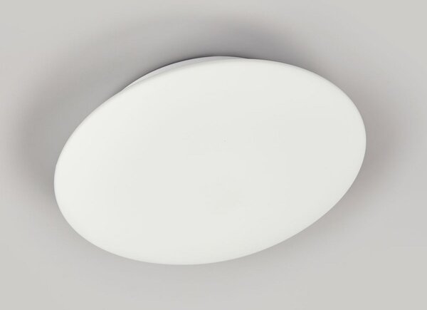 ORION Plafonjera Alba od opalnog stakla, Ø 25 cm, prigušiva, Bijela, Dnevni boravak/blagovaonica, Staklo