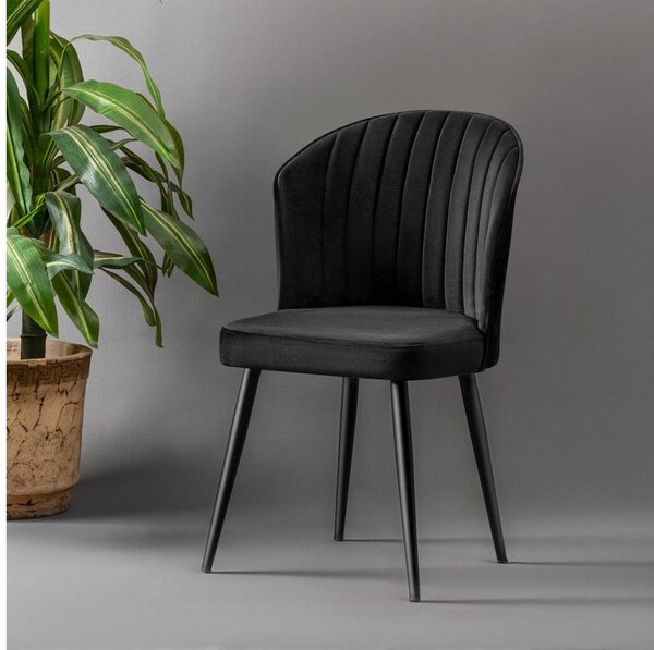 Zondo.hr Set blagovaonskih stolica (2 kom.) Rubicon (crna). Akcija -30%. 1102539