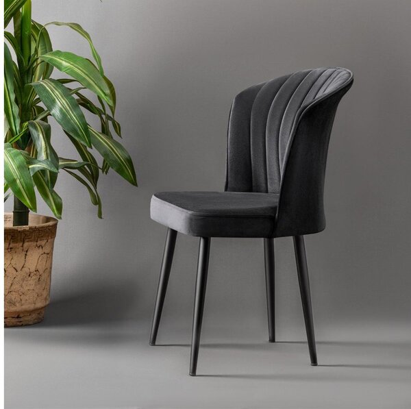 Zondo.hr Set blagovaonskih stolica (2 kom.) Rubicon (crna). Akcija -30%. 1102539