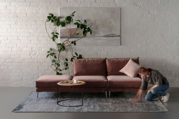 Tepih Plain Steel Grey