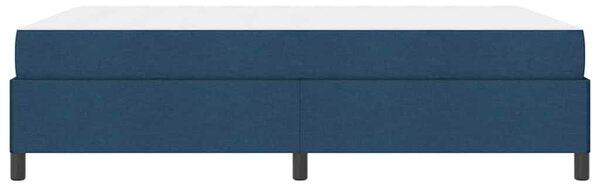 Krevet s opruga kutije Plava 160 x 200 cm tkanina - Plava / 160 x 200 cm