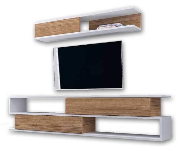 Zondo.hr Set za dnevni boravak Simpsonic (teak + bijela). Akcija -30%. 1102577