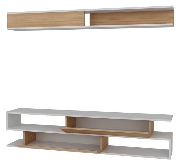 Zondo.hr Set za dnevni boravak Simpsonic (teak + bijela). Akcija -30%. 1102577