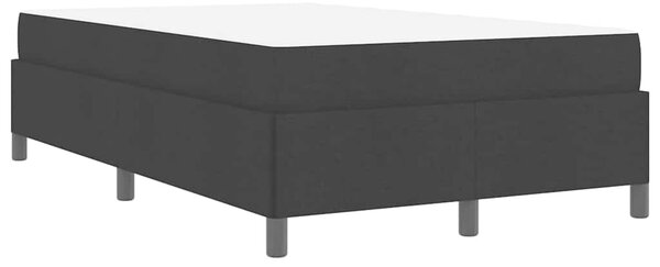 Krevet s opruga kutije Crna 120 x 190 cm tkanina - Crna / 120 x 190 cm
