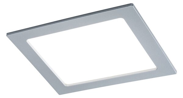 Paulmann LED ugradna ploča četvrtasta, 18W, 4000K, krom