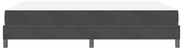 Krevet s opruga kutije s madracem Crna 160 x 210 cm tkanina - Crna / 160 x 210 cm