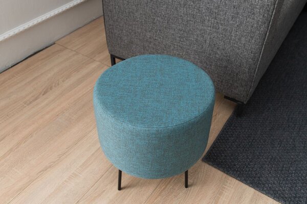 Atelier Del Sofa Tabure, Tirkiz, Octo - Turquoise