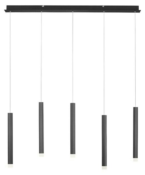 Viseća LED svjetiljka Bruno (29 W, D x Š x V: 100 x 8 x 60 cm, Topla bijela, 5 Kom.)