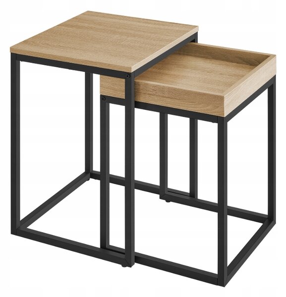 Set odložnih stolića TAYLOR SONOMA 2 kom, 40x45cm