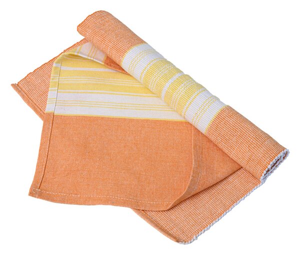 Praktični set prostirki 32x47 cm sa salvetom 40x40 cm FOOD Boja: Narančasta