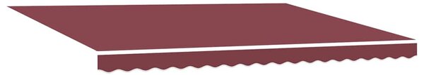 Tenda na automatsko uvlačenje s LED svjetlima bordo 450x300 cm - Bordo / 450 x 300 cm