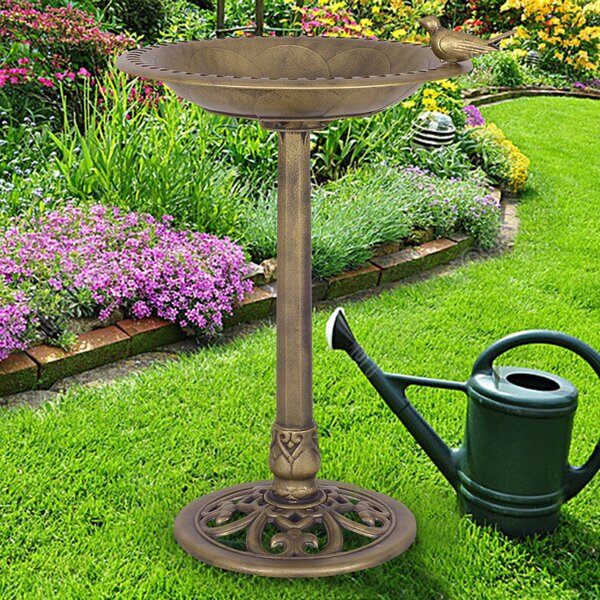 Krmilica za ptice, stalak za ptice, 50 x 76 cm (brončana)