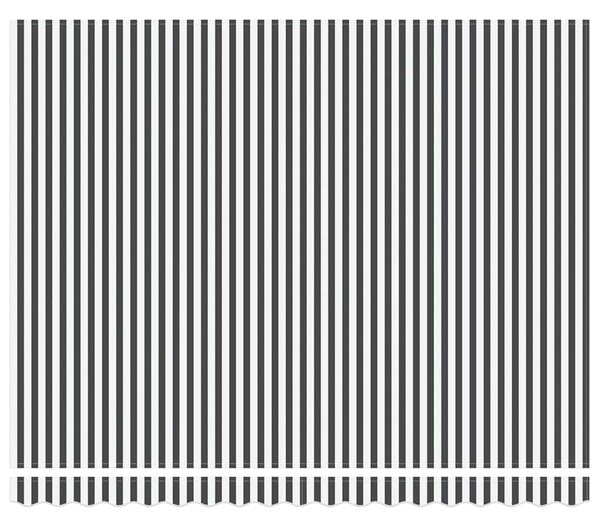 Tenda na ručno uvlačenje s LED antracit i bijela 400x300 cm - Antracitno siva / 400 x 300 cm