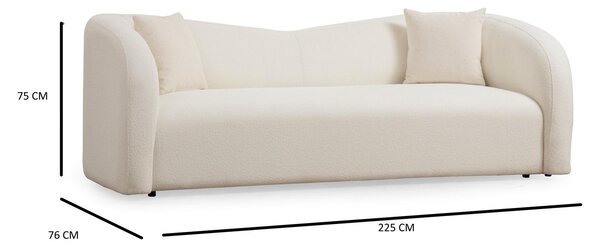 Zondo.hr Trosjed Asenotto (krem). Akcija -31%. 1106668