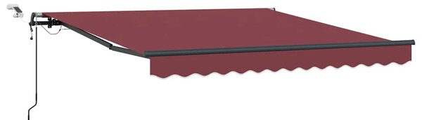Tenda na automatsko uvlačenje s LED svjetlima bordo 300x250 cm - Bordo / 300 x 250 cm